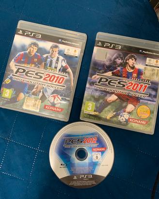 PES 2010-2011 e 2012 PER PS3