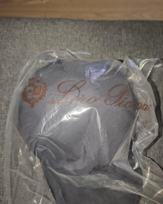 Berretto Loro Piana Blu Scuro Taglia M