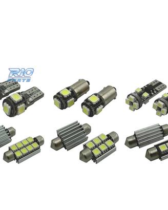 KIT 12 LAMPADE LED INTERNE MINI COOPER R56 07-10
