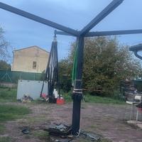 Ombrellone 4x4 solo telaio professionale