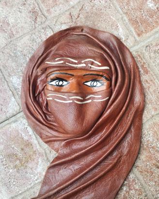 maschera in pelle 