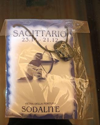 Collana sodalite sagittario ♐