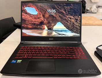 MSI Katana gf66 - RTX 3060, intel i7