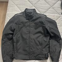 Giacca moto marca Yamaha uomo nera