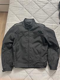 Giacca moto marca Yamaha uomo nera