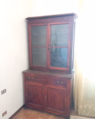 Credenza Antica con Vetrinetta inizio '900