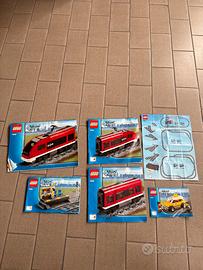 Lego treno 7938 + kit binari aggiuntivi