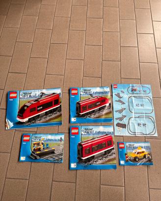 Lego treno 7938 + kit binari aggiuntivi