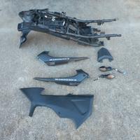 Telaietto plastiche portatarga honda cb 500 x 2014