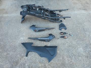 Telaietto plastiche portatarga honda cb 500 x 2014