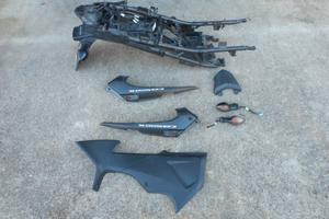 Telaietto plastiche portatarga honda cb 500 x 2014