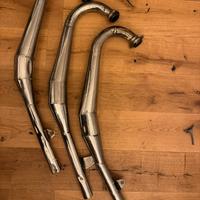 Marmitte ad espansione Suzuki GT 380 figaroli