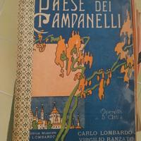 spartiti musicali vintage