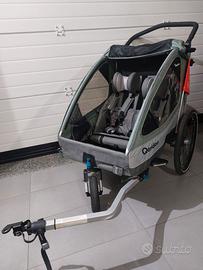 Rimorchio carello bici