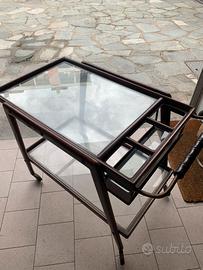 tavolino portabottiglie anni 40.