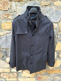 Cappotto uomo grigio