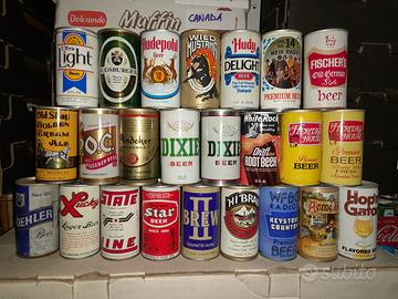 Lattine di birra da collezione