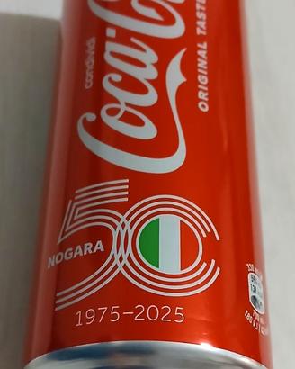 Lattina Coca-Cola 50 anni Nogara