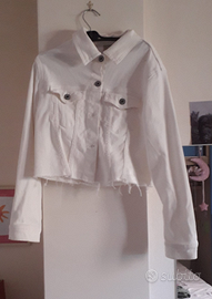 Giubbino jeans corto ragazza