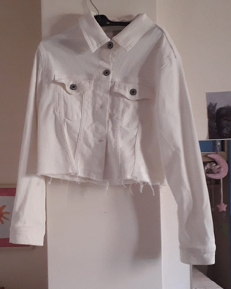Giubbino jeans corto ragazza