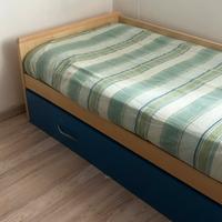 Letto singolo che diventa matrimoniale