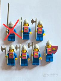 Lego minifigure castello giallo 375 del 1978