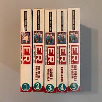 E.R. Medici in Prima Linea (1-5)  VHS/videocassete