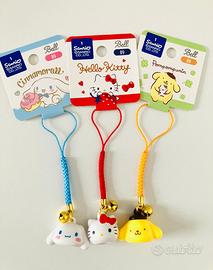 Portachiavi:Cinnamoroll＆Kitty&Pompompurin Sanrio