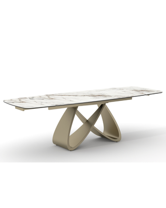 Nuovo tavolo allungabile in ceramica di design
