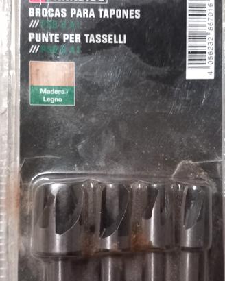 Set 5 punte per tasselli – Parkside