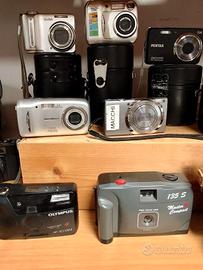 macchine fotografiche digitali analogiche vintage