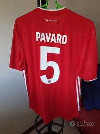maglia indossata Pavard Bayern Monaco 