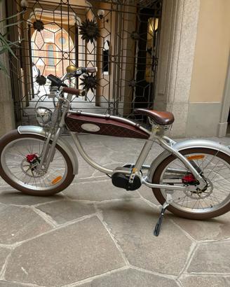 Bici E-Bike Italjet Ascot classic - stile Vintage