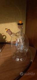 Bottiglia Oliera/Acetiera decorativa vetro soffiat