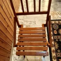 pieghevole sedia anni 50