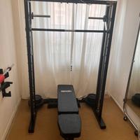 Technogym Multipla + panca Sidea + bilanciere + 70
