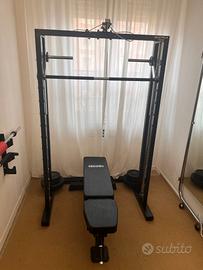 Technogym Multipla + panca Sidea + bilanciere + 70
