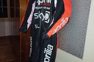 Tuta in pelle Rapidi Aprilia team Gresini