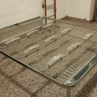 materassi, reti, poltrona, lume, uomo morto