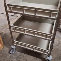 Carrello con Ruote