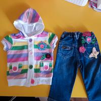 Abbigliamento vestiti bambina 12 18 24 m