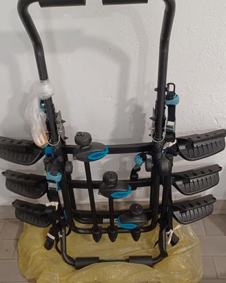Portabici 3 posti con pedane in appoggio