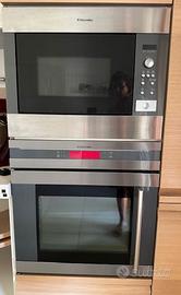 forno elettrico + microonde da incasso Electrolux