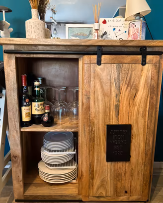 Credenza cantinetta-Jupiter Iron Works