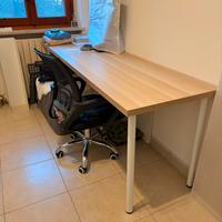 Scrivania Ikea Lagkapten 200cm