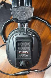 Cuffie Philips SBC 487 Vintage Nere