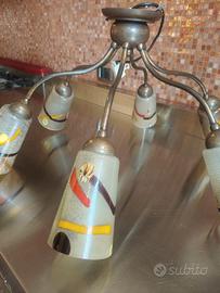 Lampadario in murrina