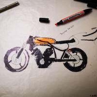 Yamaha XV 750 Virago - 1992