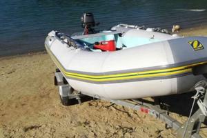 Gommone ZODIAC 340 motore tohatsu 5cv e rimorchio