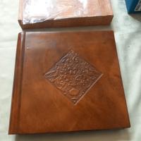 ALBUM FOTO VINTAGE ANNI 70 - VERO CUOIO FIORE - NU